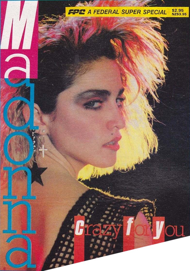 Madonna Crazy For You (Federal, 1985?)  ([1985])