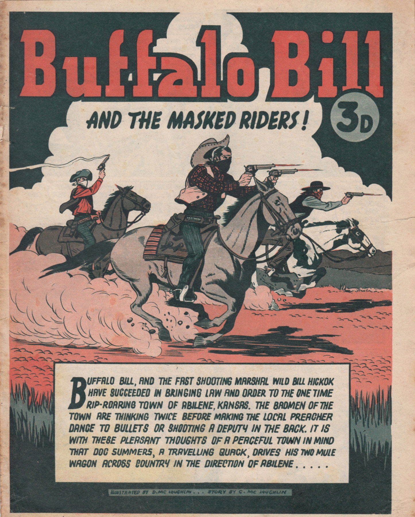 Buffalo Bill and the Masked Riders! (T.V. Boardman, 1951?)  ([March 1951])