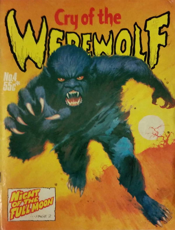 Cry of the Werewolf (Gredown, 1976 series) #4 ([1978?])