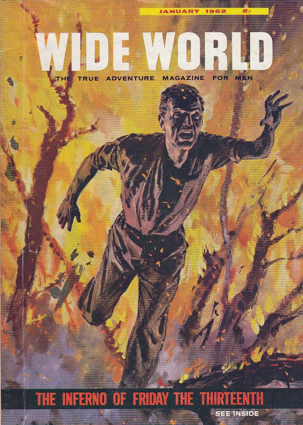 The Wide World Magazine (George Newnes, 1898 series) v128#760 (January 1962)