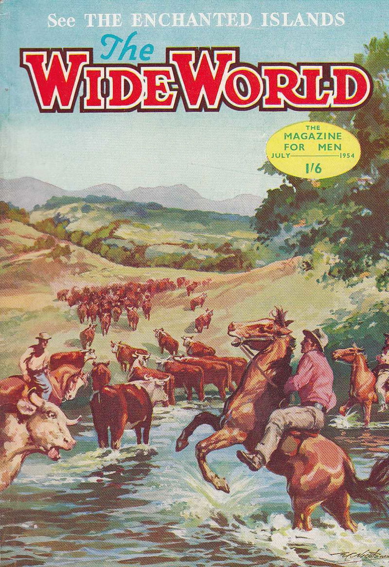 The Wide World Magazine (George Newnes, 1898 series) v113#673 (July 1954)