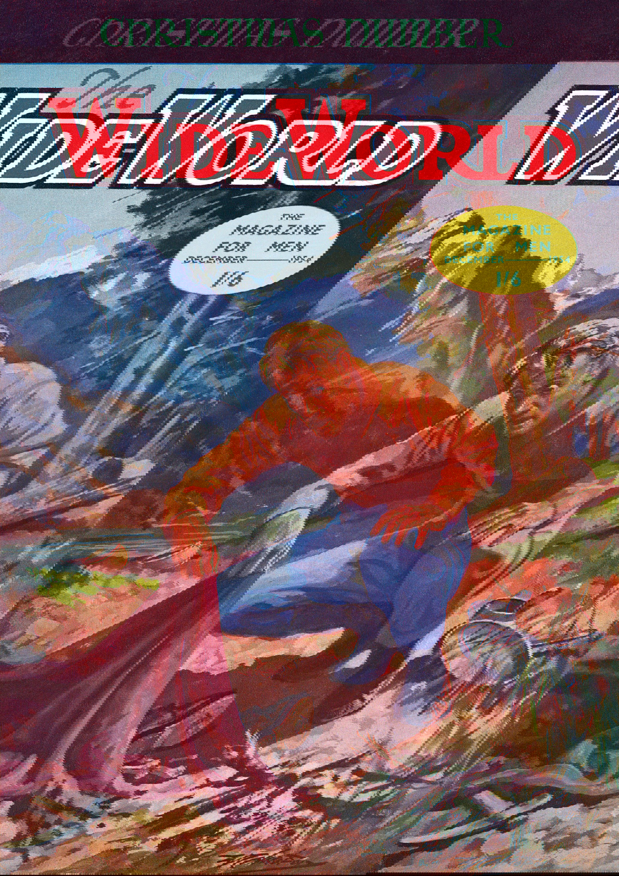 The Wide World Magazine (George Newnes, 1898 series) v114#678 (December 1954)