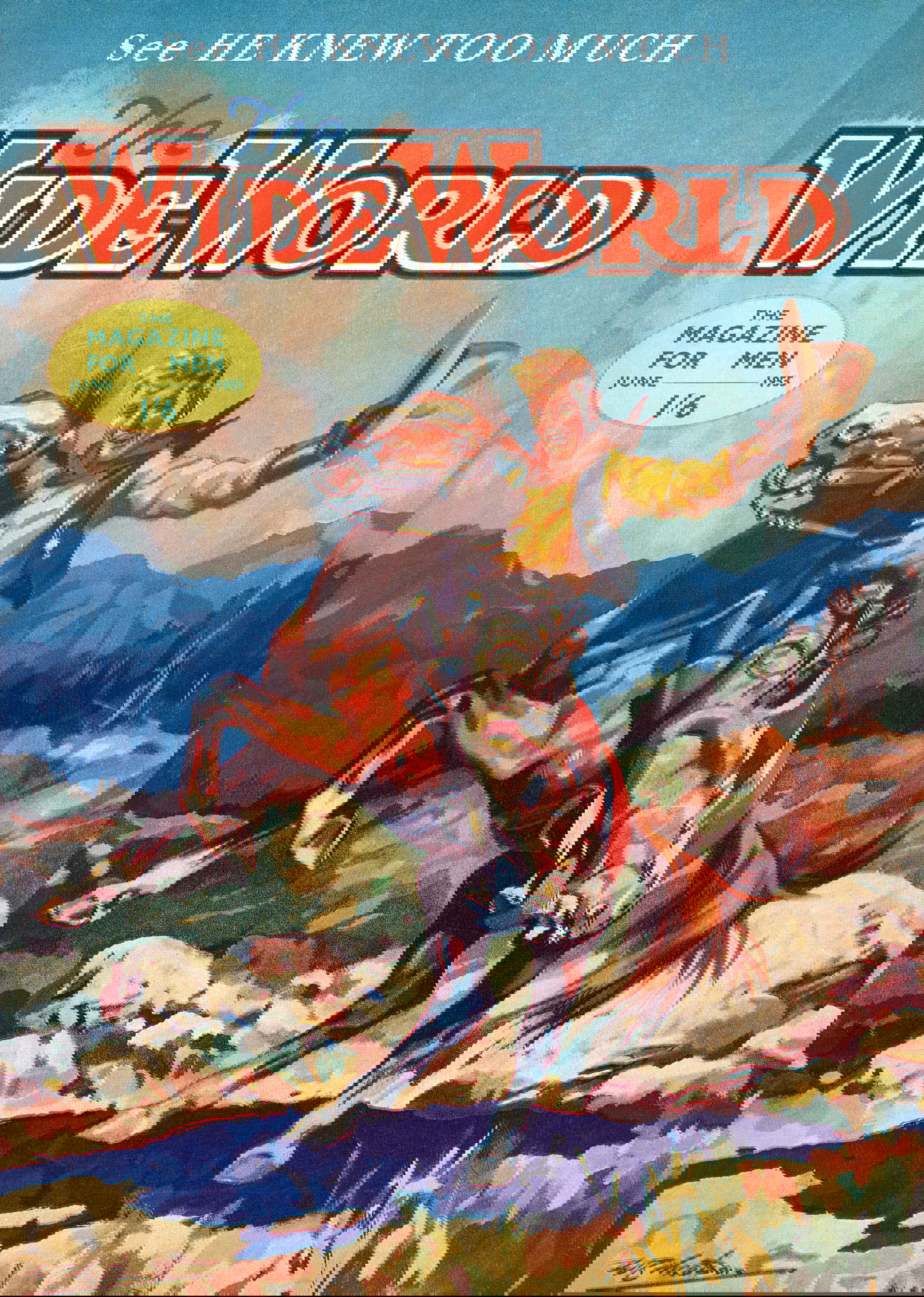 The Wide World Magazine (George Newnes, 1898 series) v115#684 (June 1955)