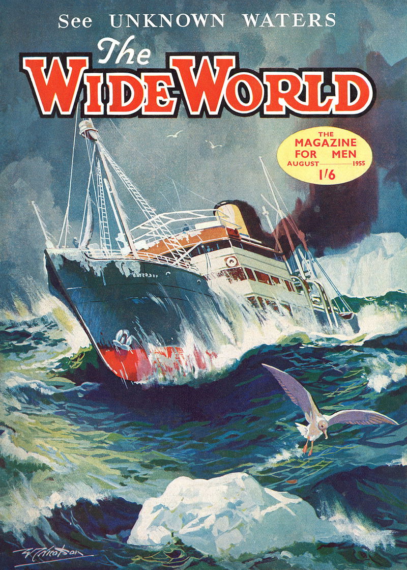 The Wide World Magazine (George Newnes, 1898 series) v115#686 (August 1955)