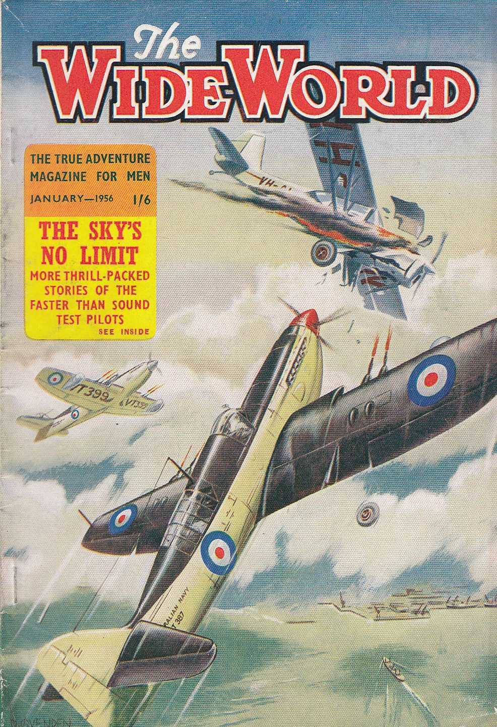 The Wide World Magazine (George Newnes, 1898 series) v116#691 (January 1956)