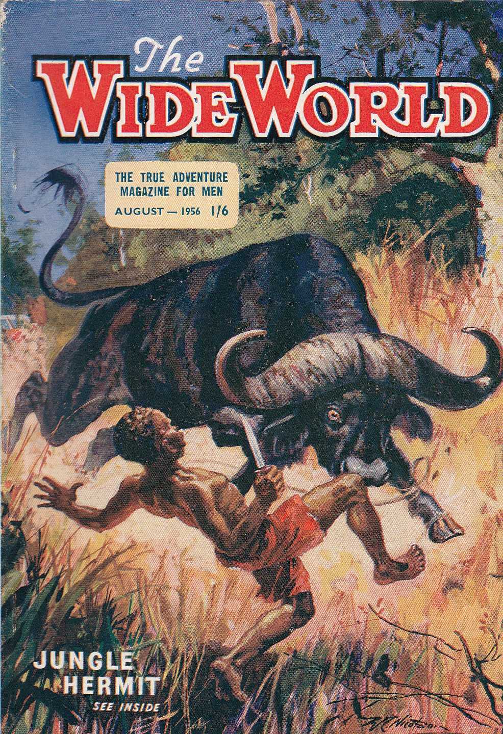 The Wide World Magazine (George Newnes, 1898 series) v117#697 (August 1956)