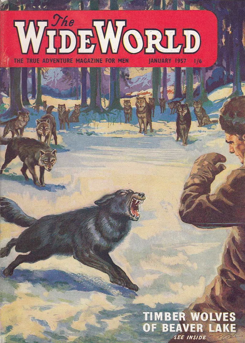 The Wide World Magazine (George Newnes, 1898 series) v118#702 (January 1957)