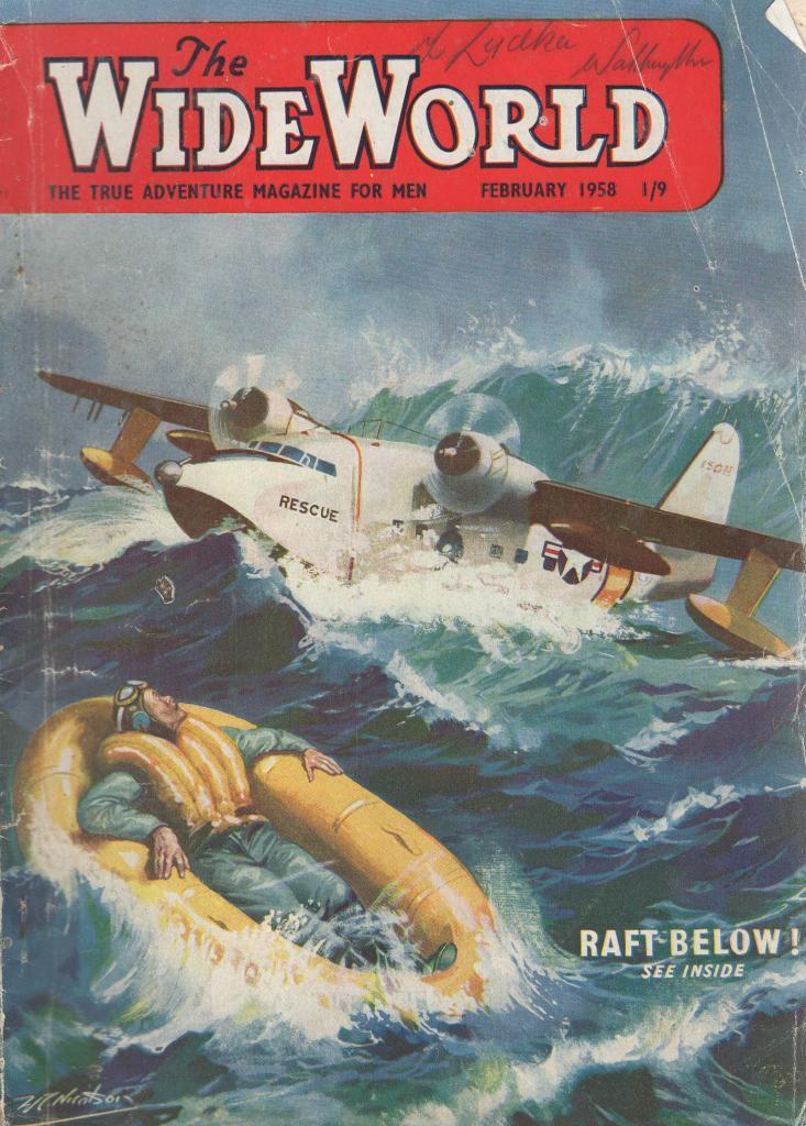 The Wide World Magazine (George Newnes, 1898 series) v120#715 (February 1958)