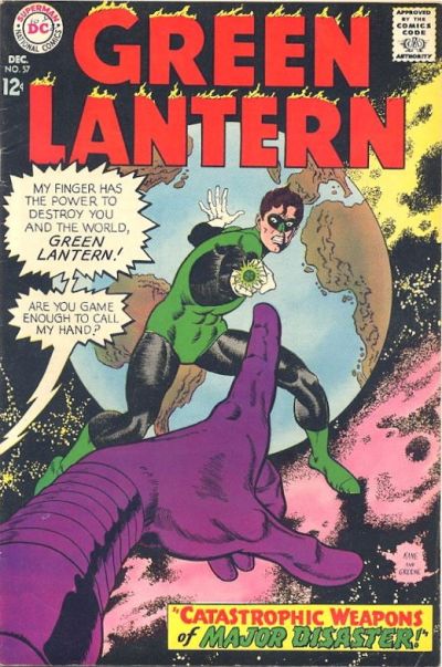 Green Lantern (DC, 1960 series) #57 (December 1967)