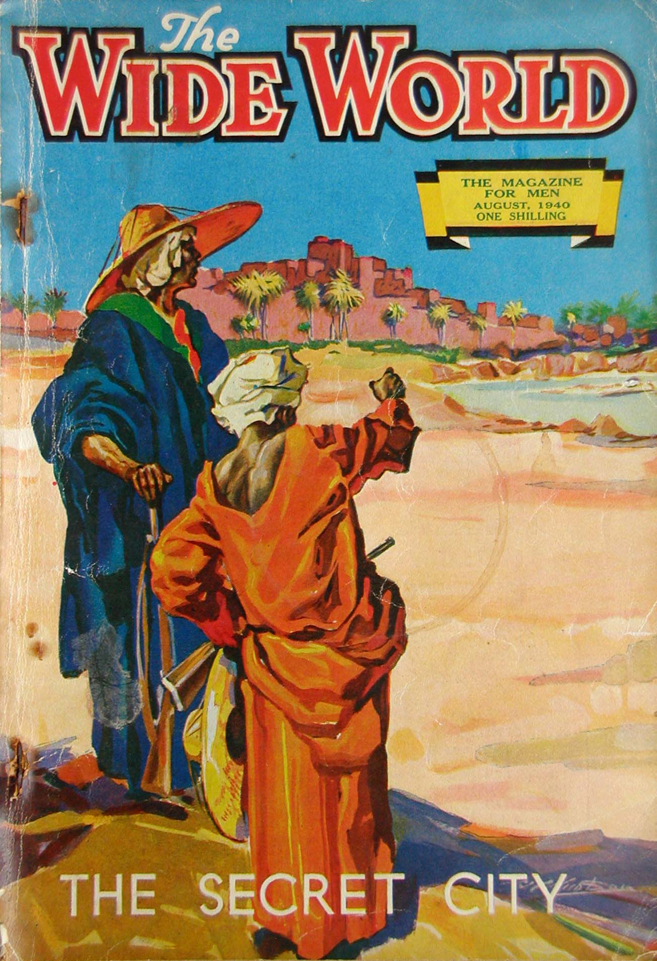 The Wide World Magazine (George Newnes, 1898 series) v85#509 (August 1940)