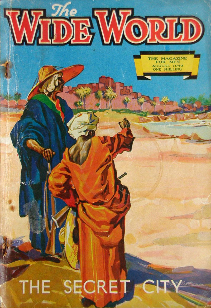 The Wide World Magazine (George Newnes, 1898 series) v85#509 (August 1940)