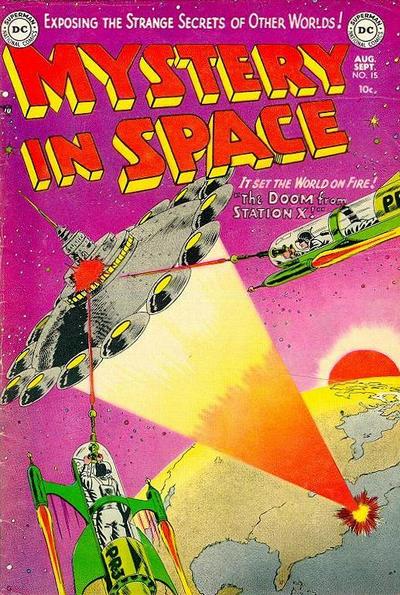 Mystery in Space (DC, 1951 series) #15 (August-September 1953)