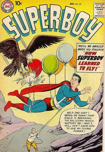 How Superboy Learned to Fly!