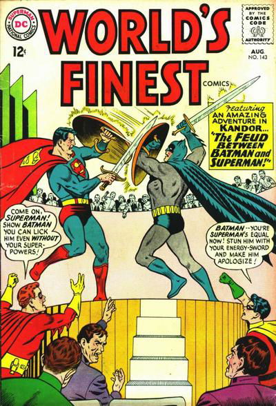 World's Finest Comics (DC, 1941 series) #143 August 1964