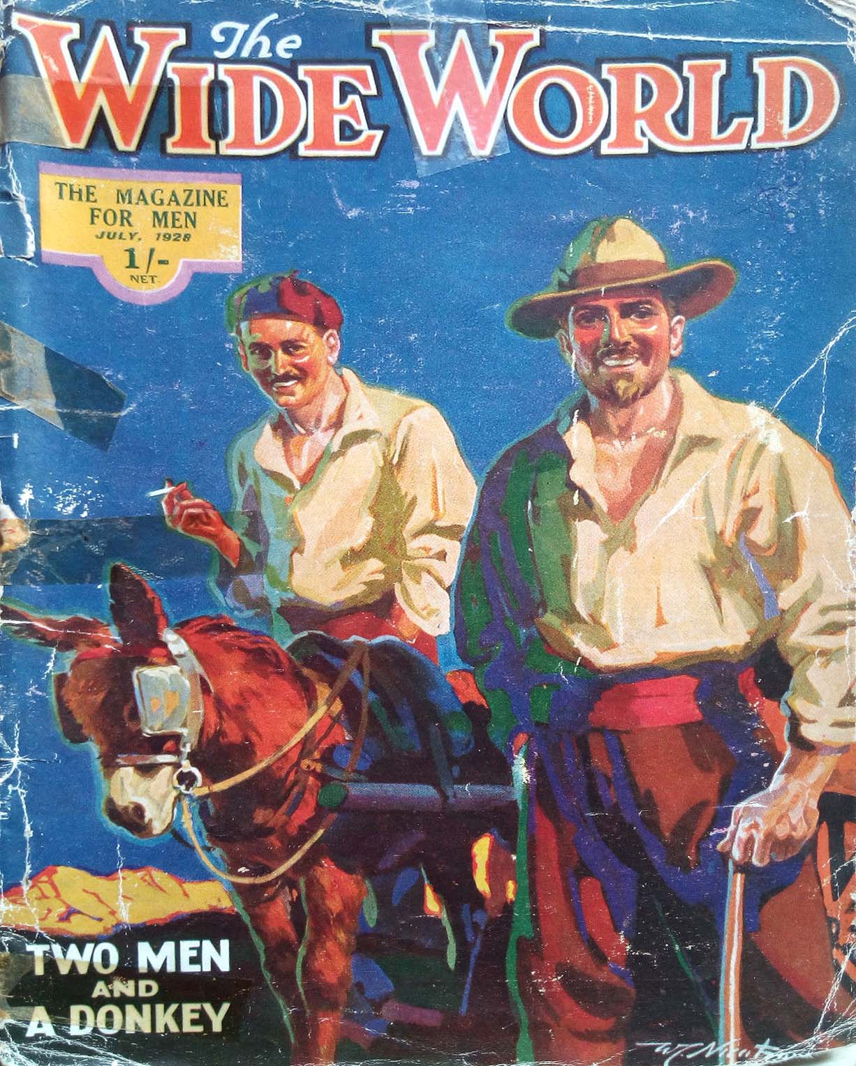 The Wide World Magazine (George Newnes, 1898 series) v61#364 (July 1928)