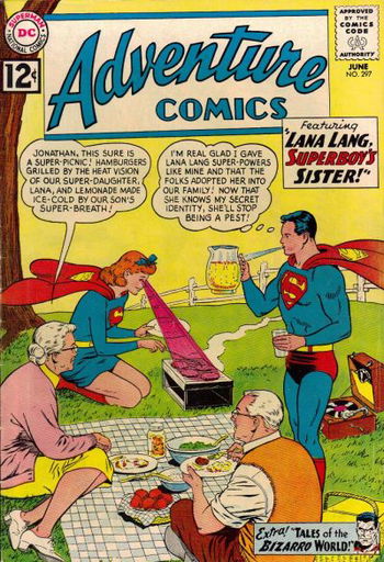 Lana Lang, Superboy's Sister