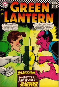 Green Lantern (DC, 1960 series) #52 April 1967