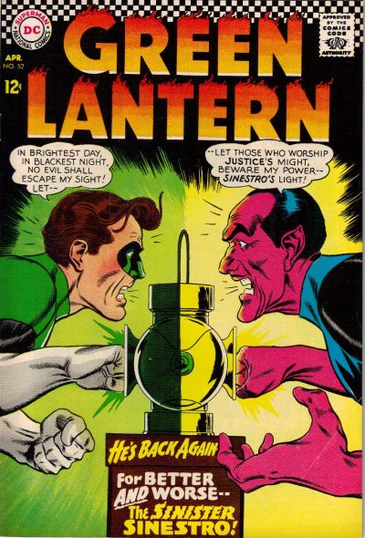 Green Lantern (DC, 1960 series) #52 (April 1967)
