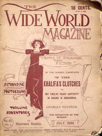 The Wide World Magazine (International News, 1898 series) v3#15 (July 1899)