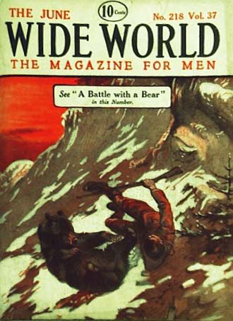 The Wide World Magazine (International News, 1898 series) v37#218 (June 1916)