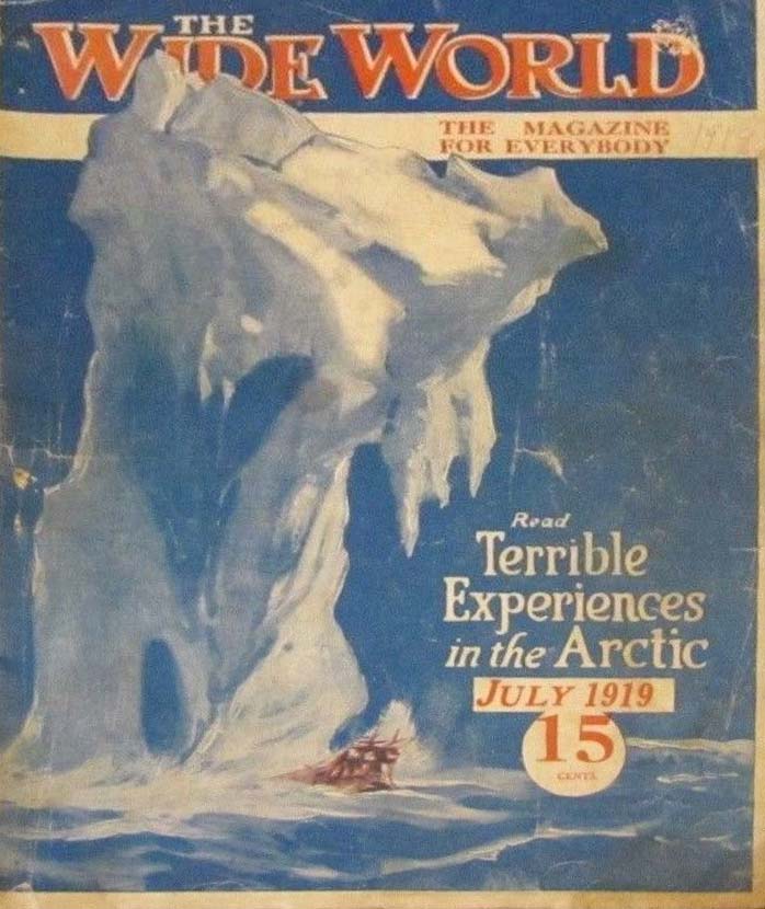 The Wide World Magazine (International News, 1898 series) v43#255 (July 1919)