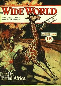 The Wide World Magazine (International News, 1898 series) v43#256 (August 1919)