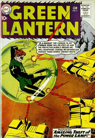 Green Lantern (DC, 1960 series) #3 November-December 1960