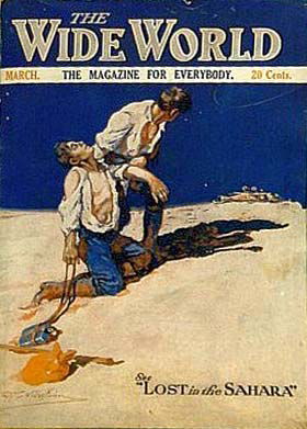 The Wide World Magazine (International News, 1898 series) v46#275 (March 1921)