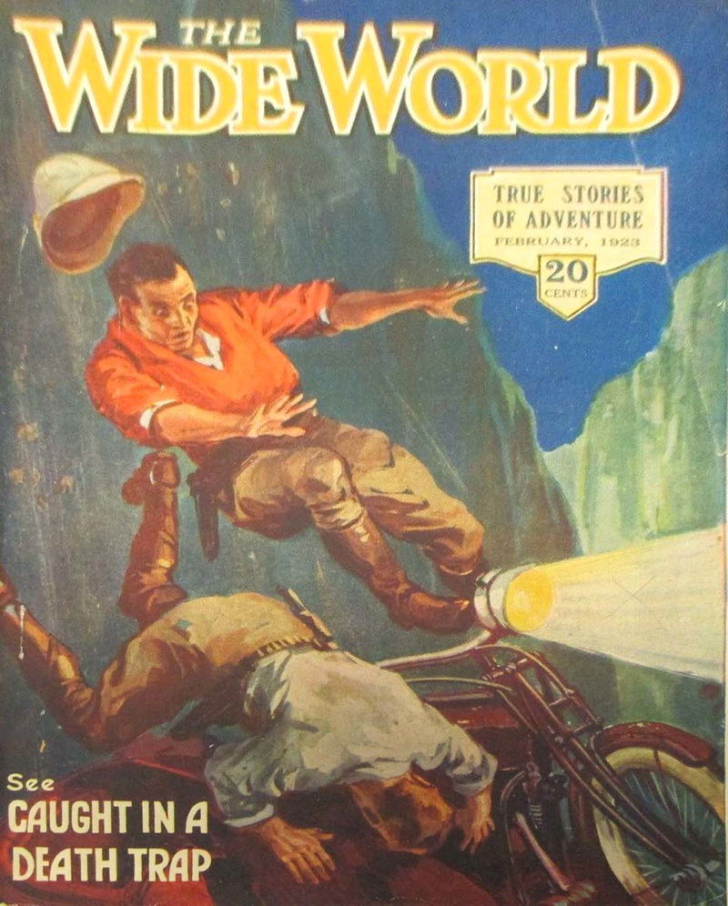 The Wide World Magazine (International News, 1898 series) v50#298 (February 1923)