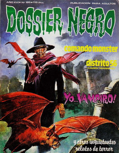 Dossier Negro (Zinco, 1981 series) v16#185 (March 1985)