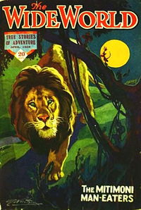 The Wide World Magazine (International News, 1898 series) v60#360 (April 1928)