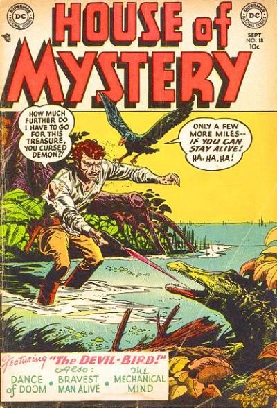 House of Mystery (DC, 1951 series) #18 (September 1953)