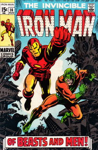 Iron Man (Marvel, 1968 series) #16 August 1969