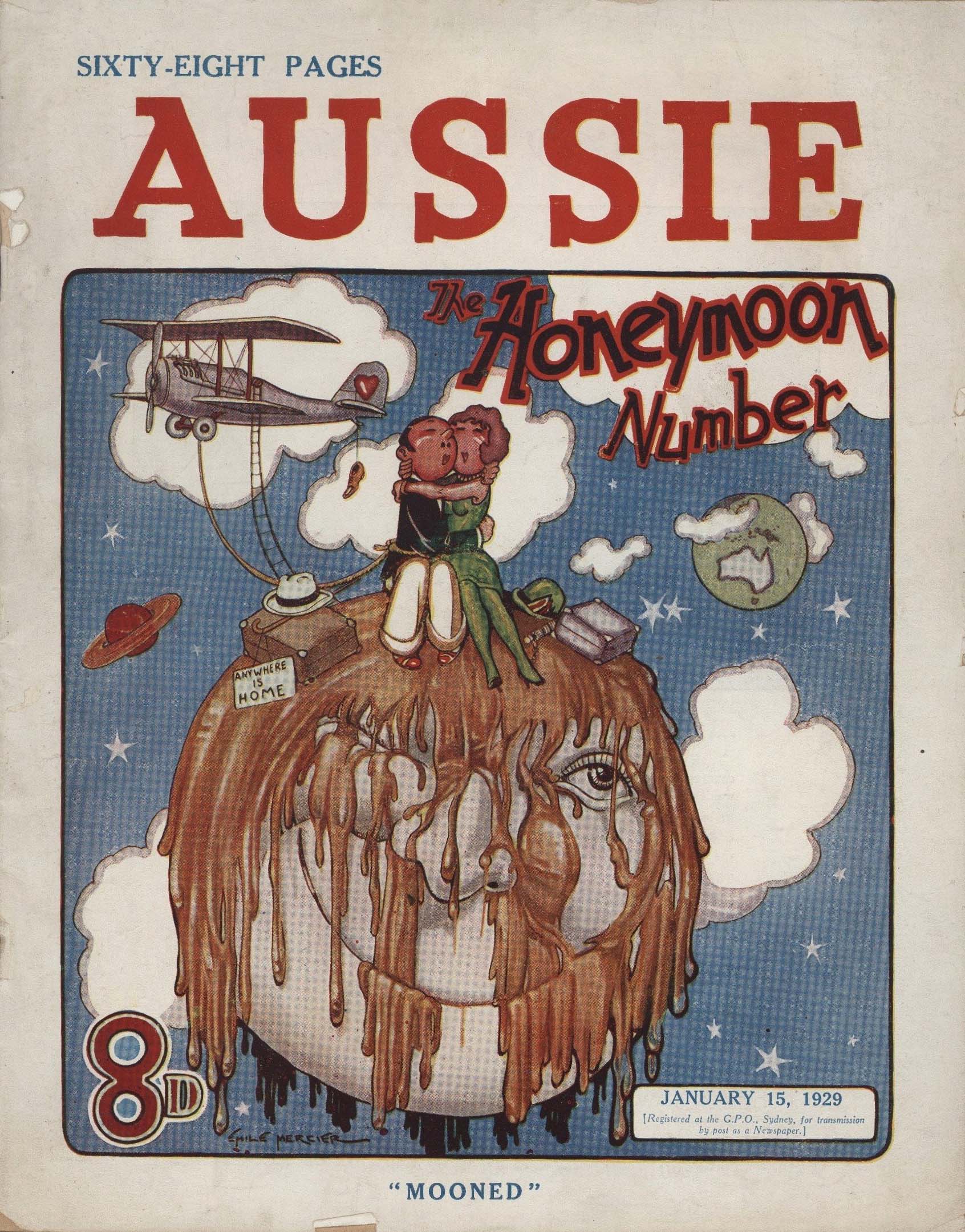 Aussie (Aussie, 1929? series) #119 — The Honeymoon Number (15 January 1929)