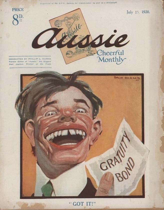 Aussie the Cheerful Monthly (Aussie, 1920 series) #17 (15 July 1920)