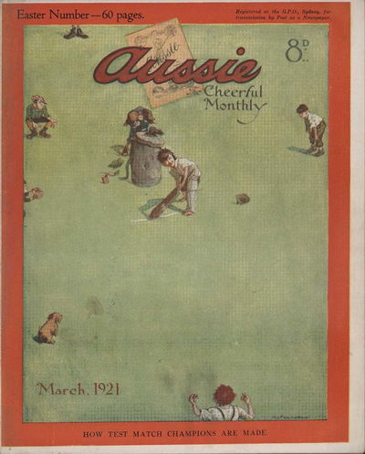 Aussie the Cheerful Monthly (Aussie, 1920 series) #25 March 1921