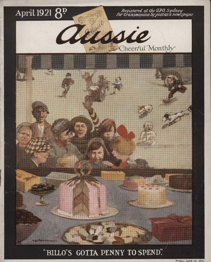 Aussie the Cheerful Monthly (Aussie, 1920 series) #26 (15 April 1921)