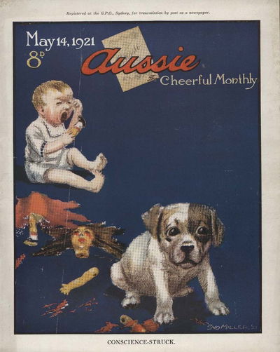 Aussie the Cheerful Monthly (Aussie, 1920 series) #27 14 May 1921