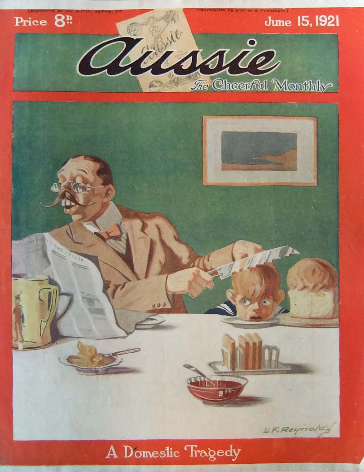 Aussie the Cheerful Monthly (Aussie, 1920 series) #28 (15 June 1921)