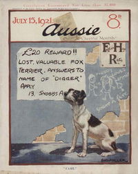 Aussie the Cheerful Monthly (Aussie, 1920 series) #29 15 July 1921