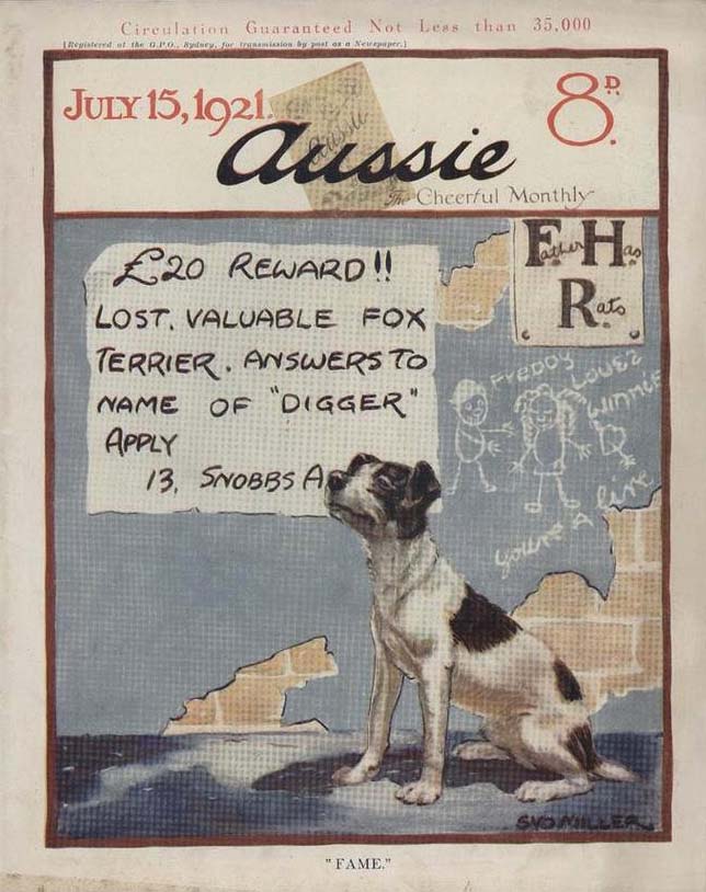 Aussie the Cheerful Monthly (Aussie, 1920 series) #29 (15 July 1921)