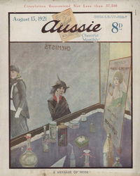 Aussie the Cheerful Monthly (Aussie, 1920 series) #30 15 August 1921