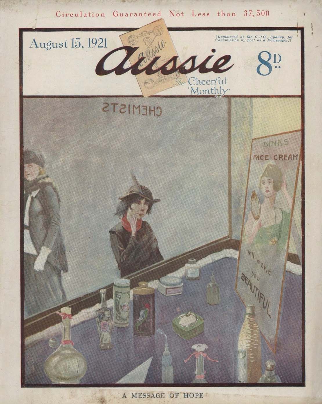 Aussie the Cheerful Monthly (Aussie, 1920 series) #30 (15 August 1921)