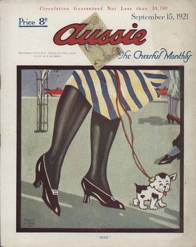 Aussie the Cheerful Monthly (Aussie, 1920 series) #31 September 1921