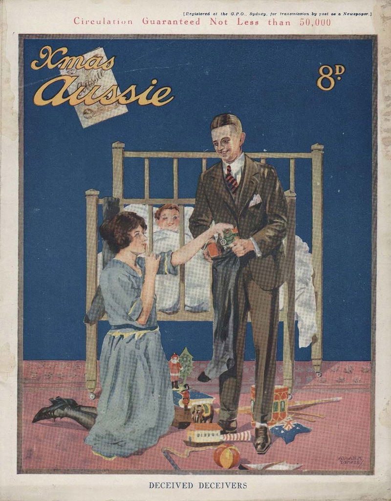 Aussie the Cheerful Monthly (Aussie, 1920 series) #34 (December 1921)
