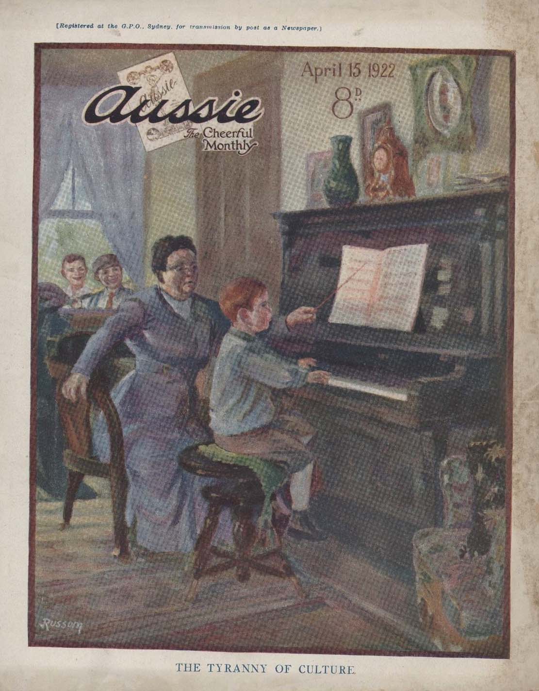 Aussie the Cheerful Monthly (Aussie, 1920 series) #38 (15 April 1922)