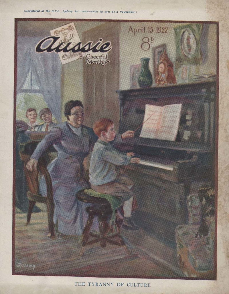 Aussie the Cheerful Monthly (Aussie, 1920 series) #38 (15 April 1922)