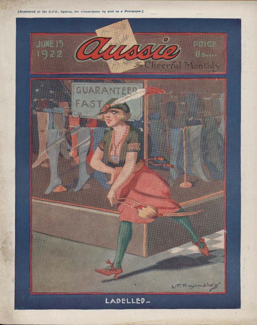 Aussie the Cheerful Monthly (Aussie, 1920 series) #40 (15 June 1922)