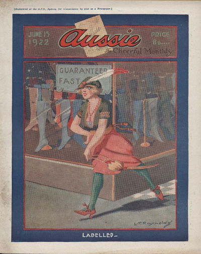 Aussie the Cheerful Monthly (Aussie, 1920 series) #40 15 June 1922