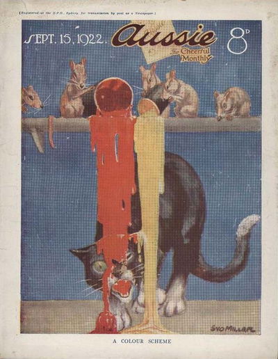 Aussie the Cheerful Monthly (Aussie, 1920 series) #43 15 September 1922